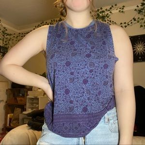 American Eagle Soft & Sexy Floral Tank